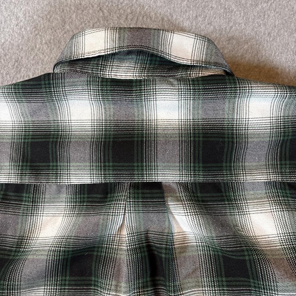DIXXON Flannel Company Callahan Green Plaid Long Sleeve Men's Sz L Excellent Con - Picture 13 of 15